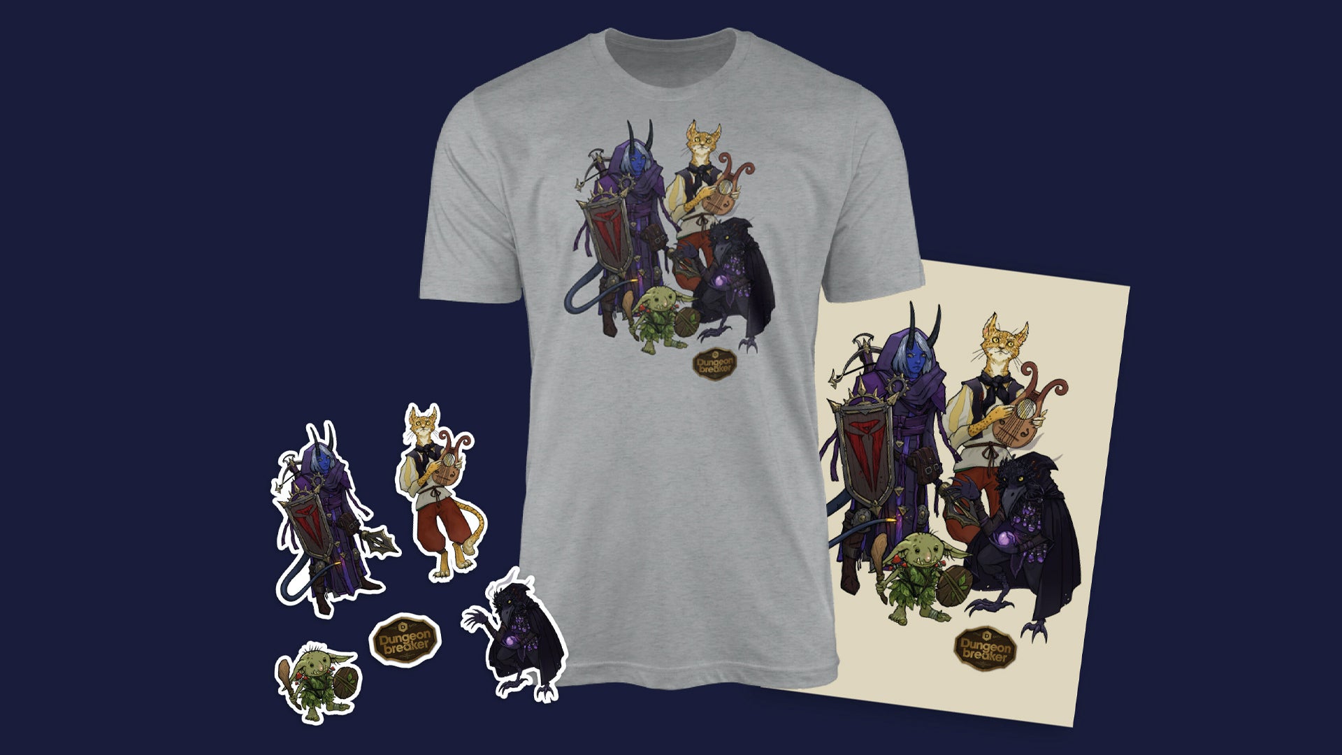 dungeon run merch